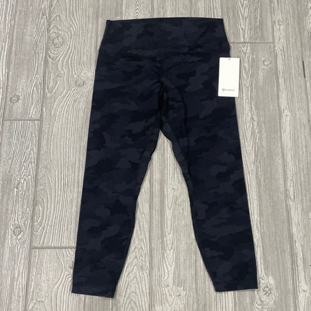 Lululemon Align Pants 25” Camo Size 14 NWT